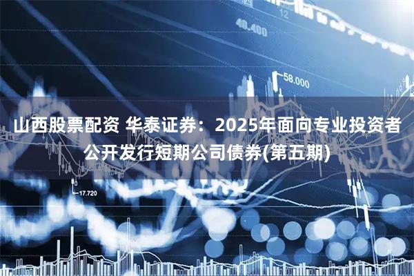 山西股票配资 华泰证券：2025年面向专业投资者公开发行短期公司债券(第五期)